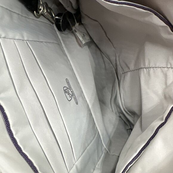 New Travelon Anti-Theft Classic Mini Shoulder Bag Eggplant Purple Travel bag - Picture 8 of 11